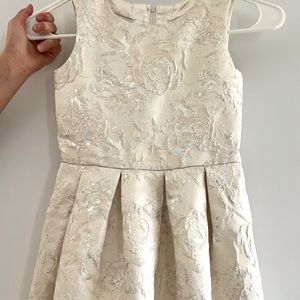 Girls Cream Dress